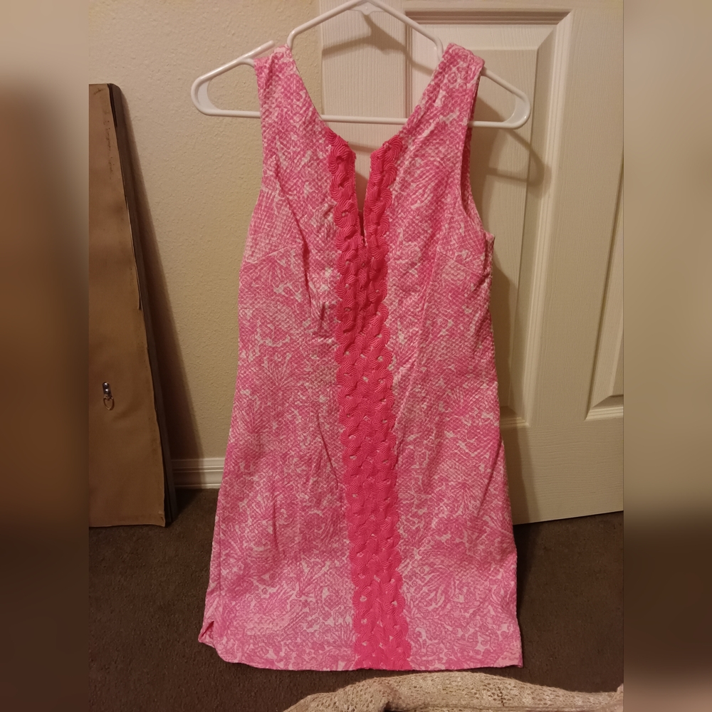 Lilly Pulitzer pink dress